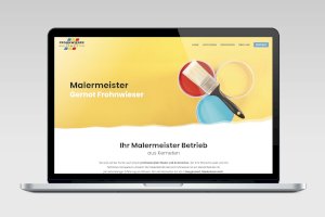 responsive Website für Malermeister Gernot Frohnwieser