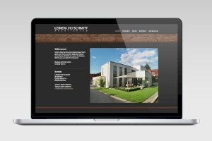 Responsive Website für Architekten Leinen & Schmitt