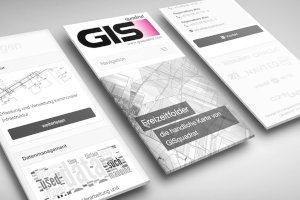 Responsive Website für GISquadrat GmbH