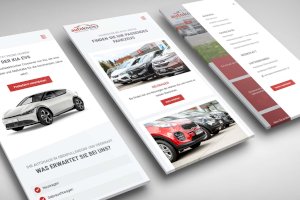 responsive Website in WordPress für Auto Kneisz in Oberwart und Oberpullendorf