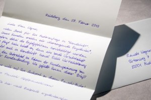 Handgeschriebener Pensaki Brief A4 650