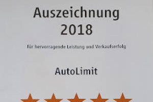 Von AutoScout24 Top-Händler Auszeichnung 2018 erhalten!