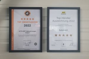 AUTOLIMIT Gebrauchtwagen Ankauf - Top-Auszeichnungen 2022 erhalten!